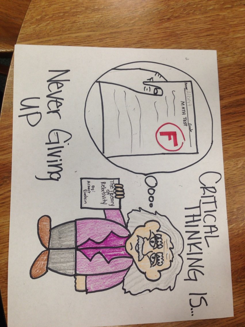MsRichards12's tweet photo. @mentoringminds #DefineCriticalThinking https://t.co/R4zeAJPRq1