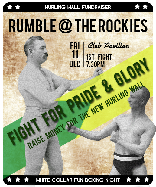 RockiesCork's tweet photo. Rumble At The Rockies - https://t.co/EXCOkR3Hcg Hurling Wall Fundraiser https://t.co/wpFSC1SX6E