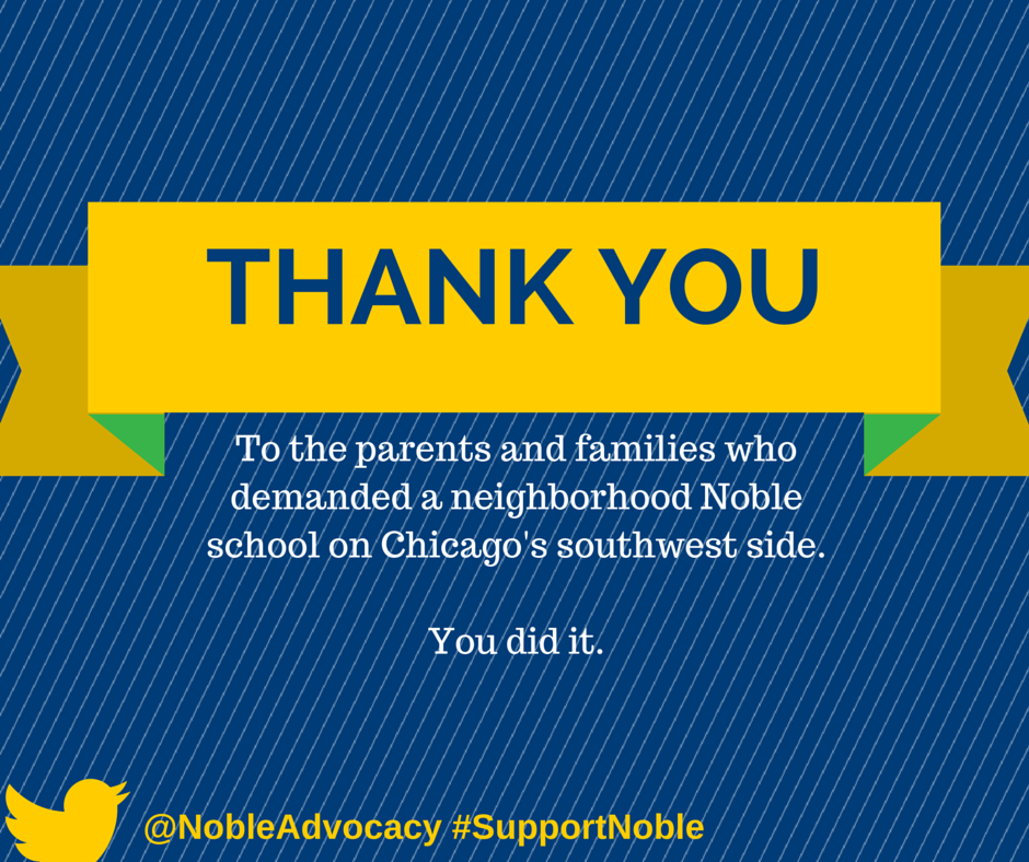 BeNobleAdvocacy's tweet photo. The #CPSboard just voted. The @BeNoble campus for the SW side has been approved. 

#SupportNoble https://t.co/9JJFeO5sPs