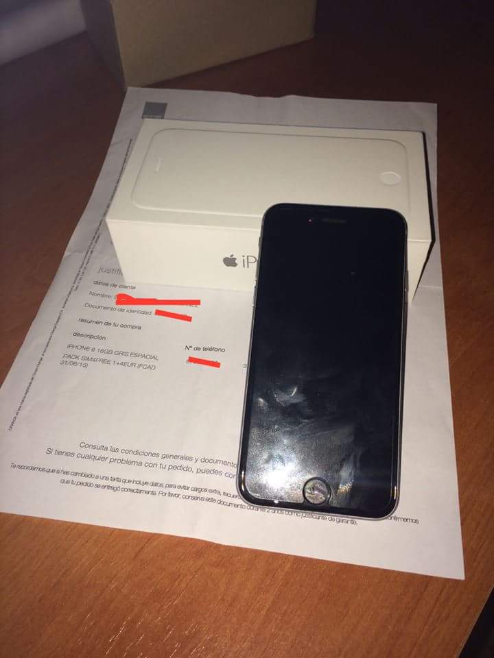 JezabelSierra's tweet photo. SE VENDE! iPhone 6 Gris Espacial, 16Gb. Más info. en las fotos! https://t.co/orPft8AUex