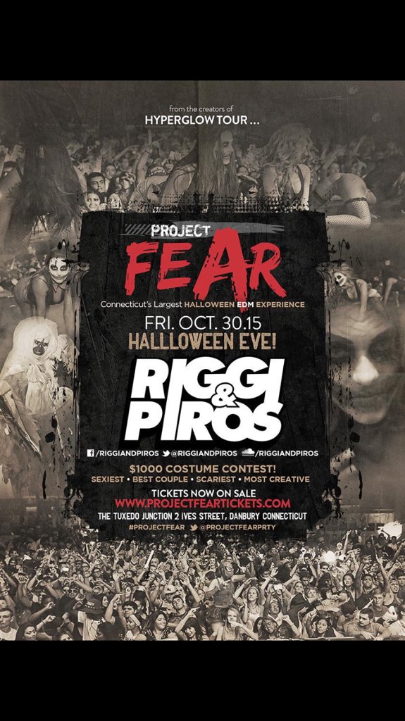 BlaiseVenga's tweet photo. This Friday👍🏼 Back in Connecticut with my boys @RiggiandPiros at @ProjectFearPrty https://t.co/RIF5cKQtAa