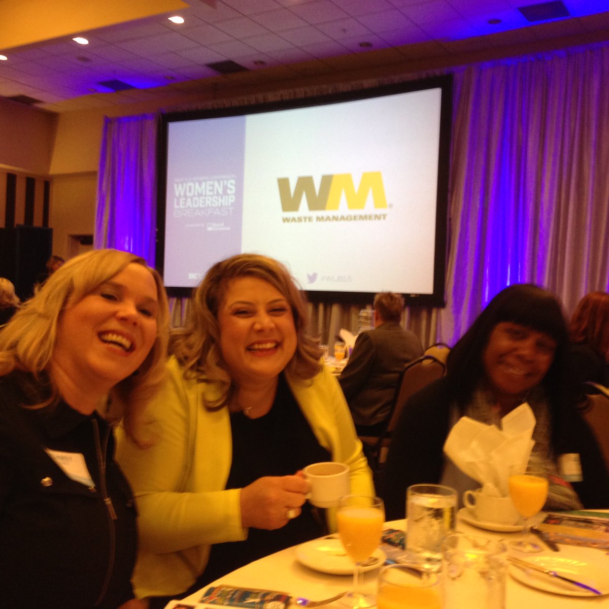 freedmanrobin's tweet photo. #SeattleSportsCommission Women's Leadership Breakfast w #wastemanagement,#inspiring https://t.co/ABslpBD0T7
