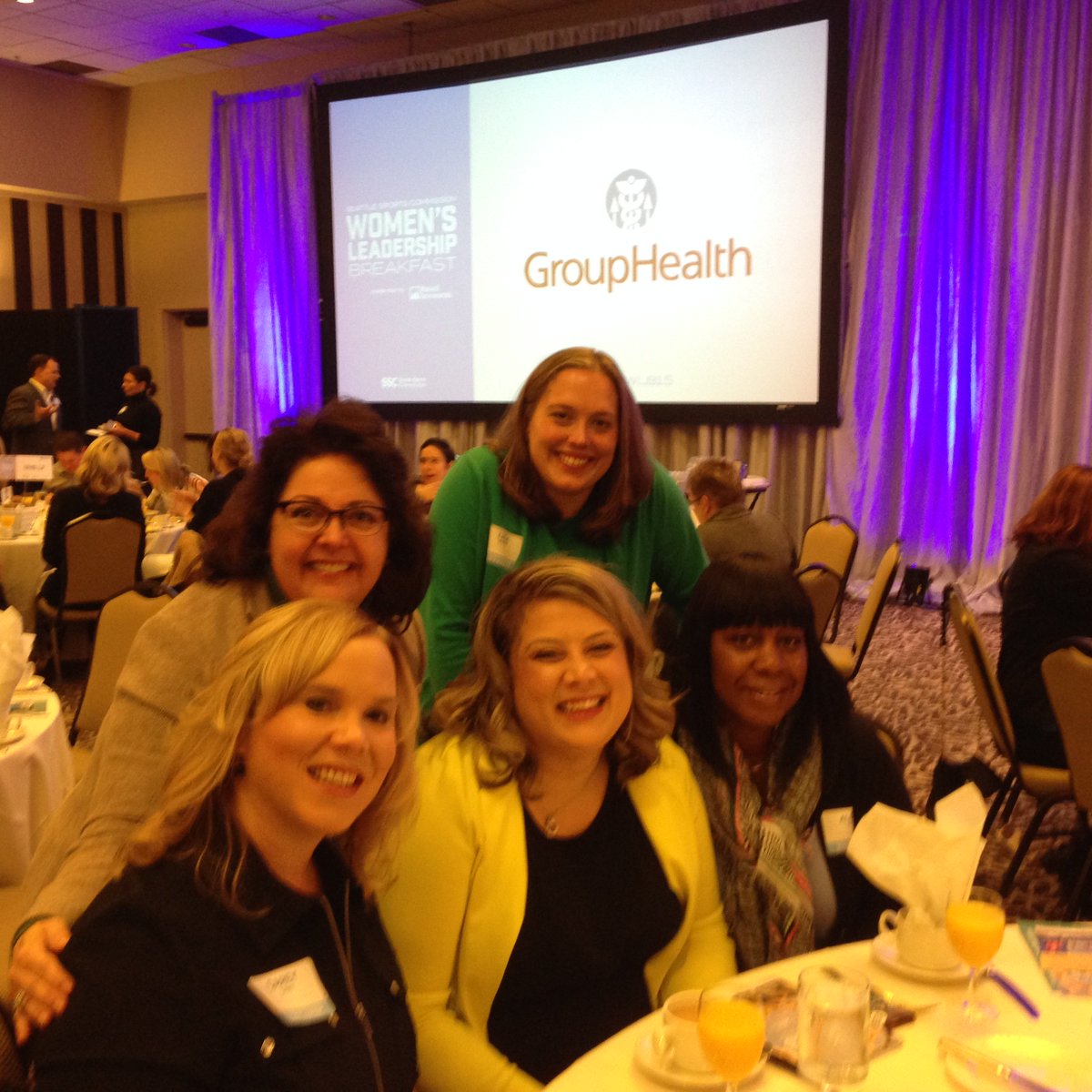 freedmanrobin's tweet photo. #SeattleSportsCommission Women's Leadership Breakfast w #wastemanagement,#inspiring https://t.co/ABslpBD0T7