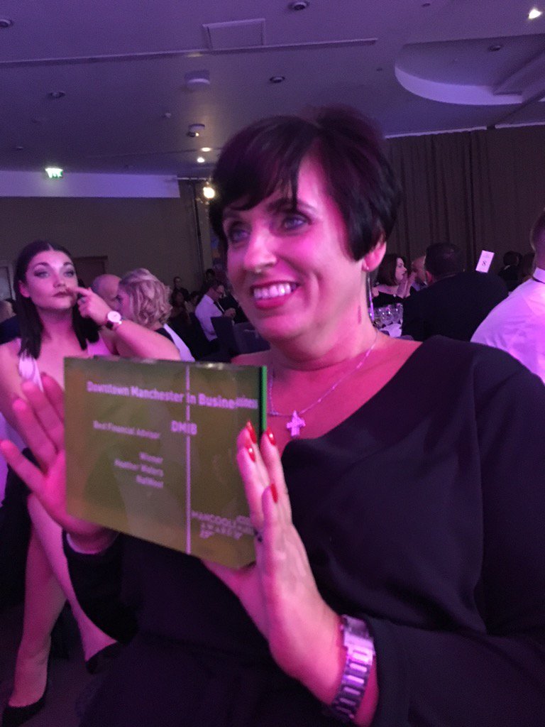 Congratulations <a href="/heatherwaters15/">Heather Waters NatWest</a> best financial advisor of the year #Mancoolian15 <a href="/NatWestBusiness/">NatWest Business</a>
