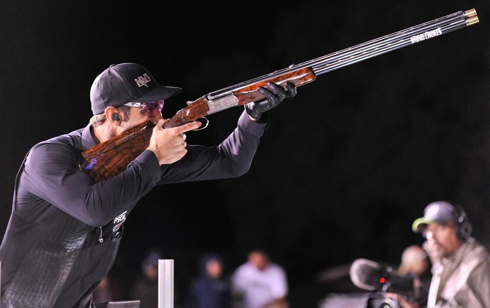 PSCATOUR's tweet photo. #PSCA Pro Brad Kidd  @AntonioZoli #zoli #shooting #sportingclays #dbpc @RedShutterMedia https://t.co/OD18pyflnZ