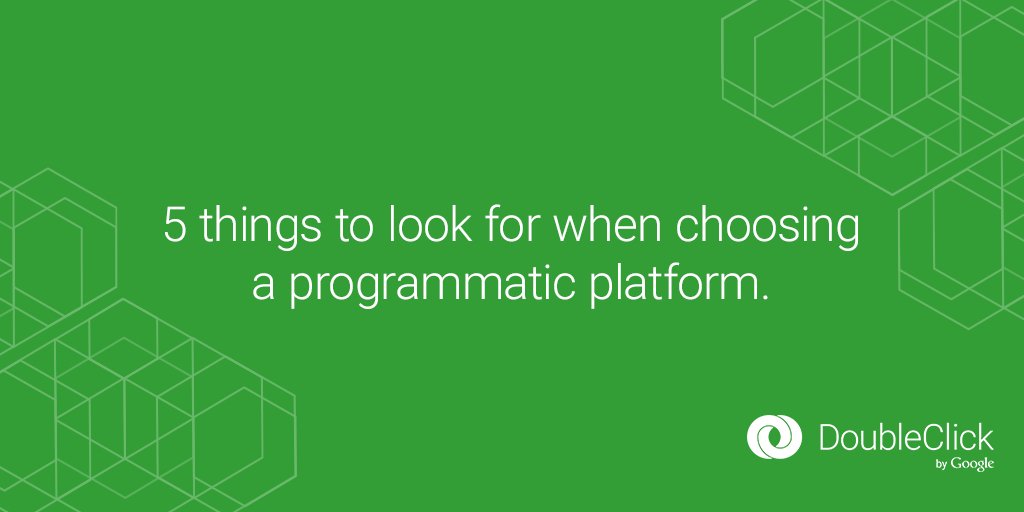 GMktgPlatform's tweet image. Choosing a programmatic platform? Get help asking the right questions. goo.gl/GGQzTL