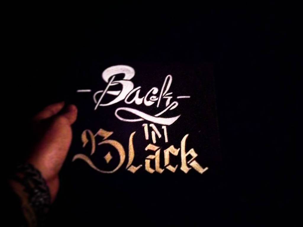 Druthersco's tweet photo. By silum1 Typography Day 16: "Back IN Black"
.
.
.
#typoworld #typegang #typography #typegood #goodtype #type #type… https://t.co/KDpxpYCZkD