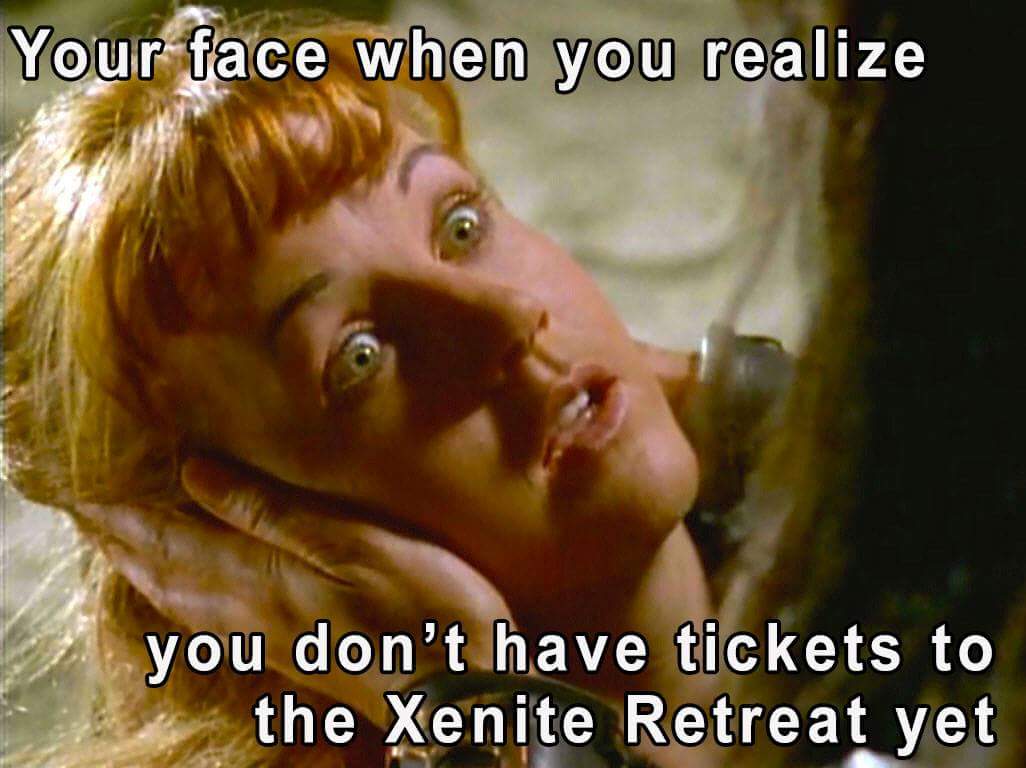 SparkPurpleCo's tweet image. Get your tickets to the #XeniteRetreat now!! XeniteRetreat.com for all the details! #Nutbread #whereisIkus?