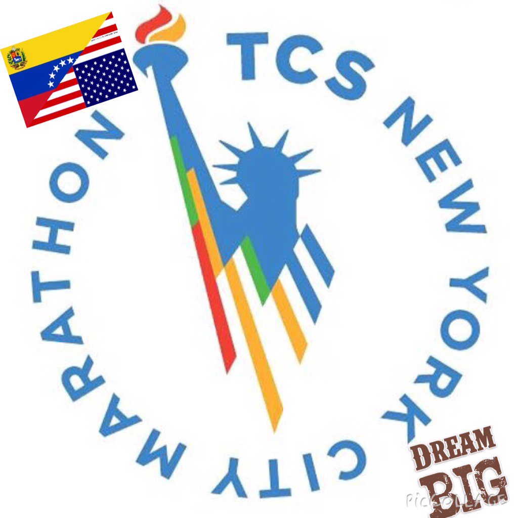 Rosatil's tweet photo. I am ready..... super ready 🍎🗽 #TCSNYCMarathon #Venezuela https://t.co/ptPU0jXdk9