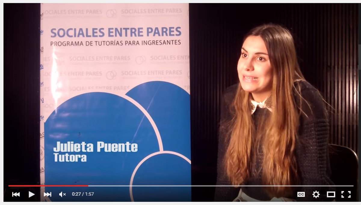 YoSeUBA's tweet photo. ¿Estás por ingresar a la Facultad de Cs Sociales? Mirá "Sociales entre pares" https://t.co/G0ohZaHmOr @ubasociales https://t.co/MJVYyOYwSF