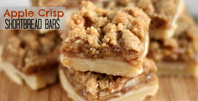 SoberJulie's tweet photo. Apple Crisp Shortbread Bars #Recipe & a Fresh Fundraising Idea #FreshFrom Farm15 https://t.co/bY1mjqq4wY https://t.co/L6siT9uMBW