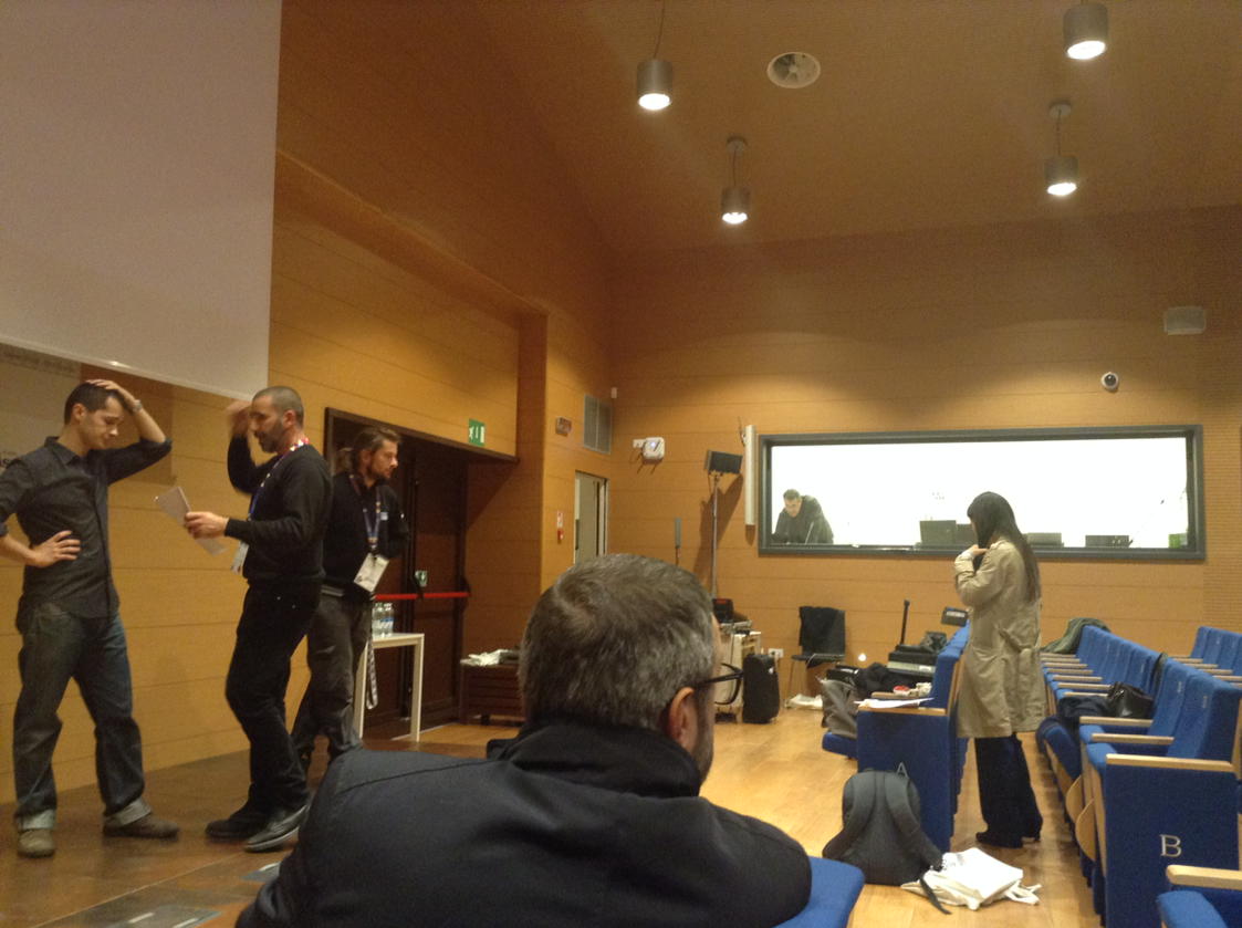 LAPAS_LV's tweet photo. Last mins before theatre show by PopEconomix. Great way how to explain complex issues. #myEYD2015 #YouCanMakeChange https://t.co/wPQ9UtESQX