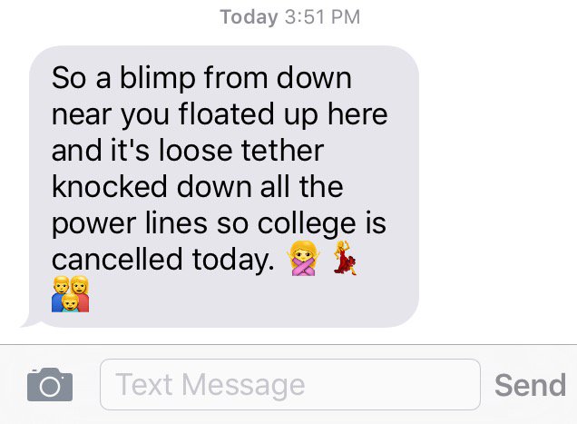 keturahhhh's tweet photo. My mother, a professor at Bloomsburg University, is apparently on #teamblimp. cc @DefTechPat https://t.co/bcrhWuDndH