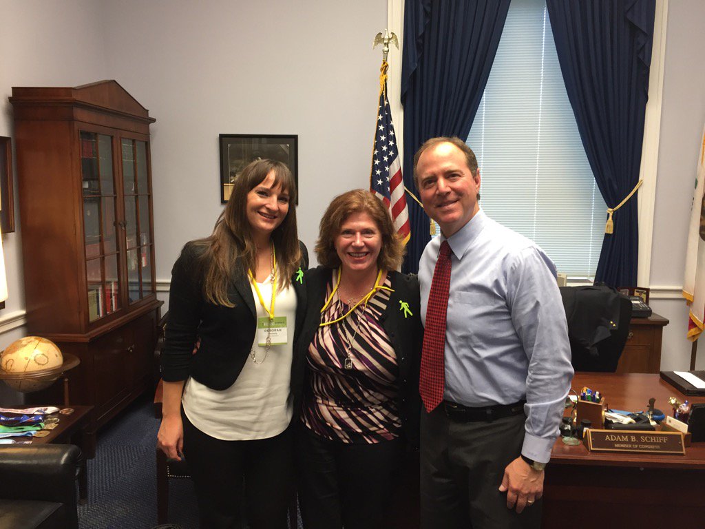 DBenzuly's tweet photo. On Capital Hill with Rep. Adam Schiff advocating for active transportation! @americawalks https://t.co/maO953koV1