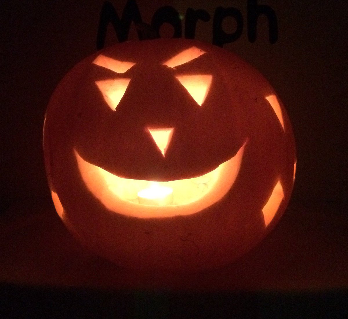 webandmorph's tweet image. And here is their first of many #pumpkin #pumpkincarving