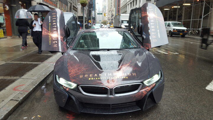 eztax18's tweet photo. Great riding in the BMW i8. Thanks @Uber and @National Geographic Channel for the wonderful ride. #BREAKTHROUGH https://t.co/zFz8qPH18z