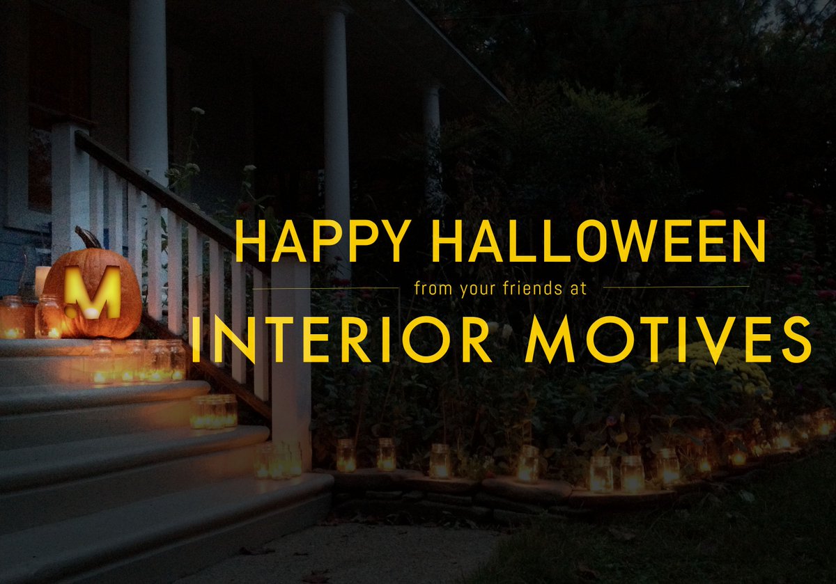 #interiordesign #Halloween #lighting interiormotives.net