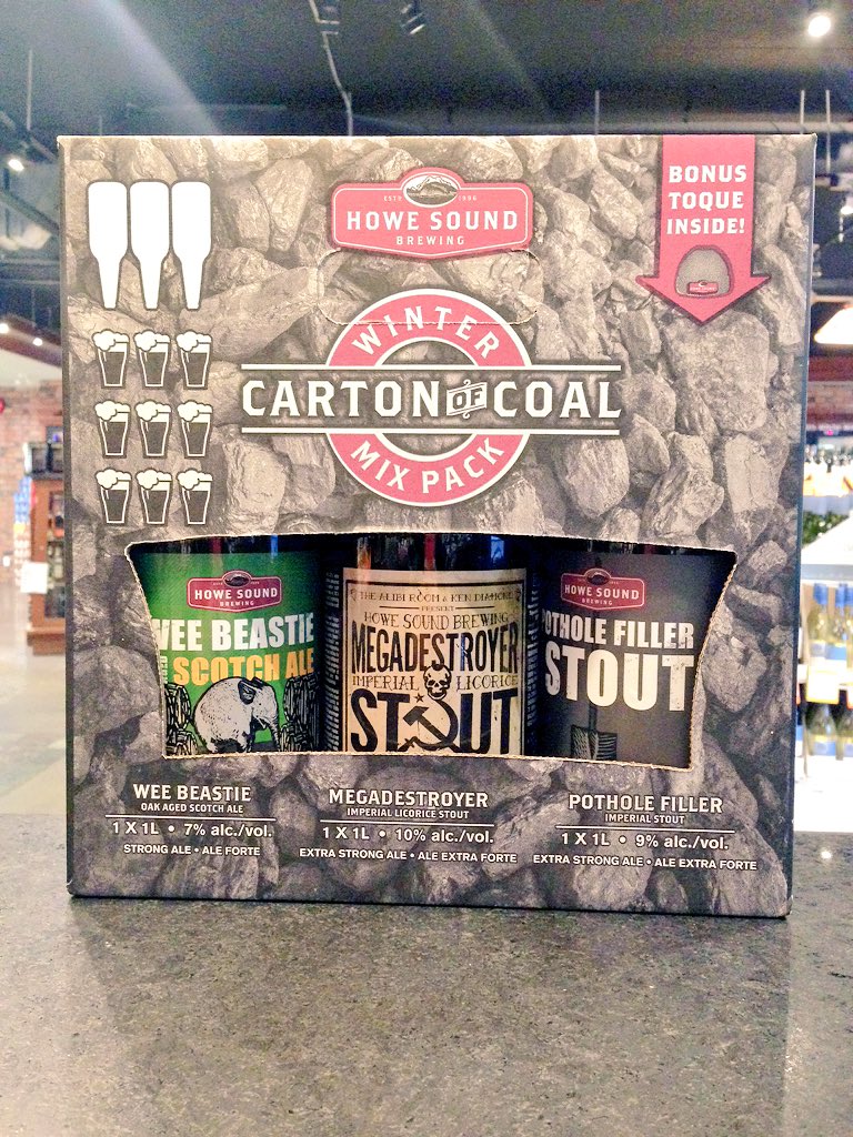 JackLonsdales's tweet photo. @howesoundbeer wants to know if you have been, naughty or nice?!?! Come get your Carton of Coal! https://t.co/Ec0YSzMqqp