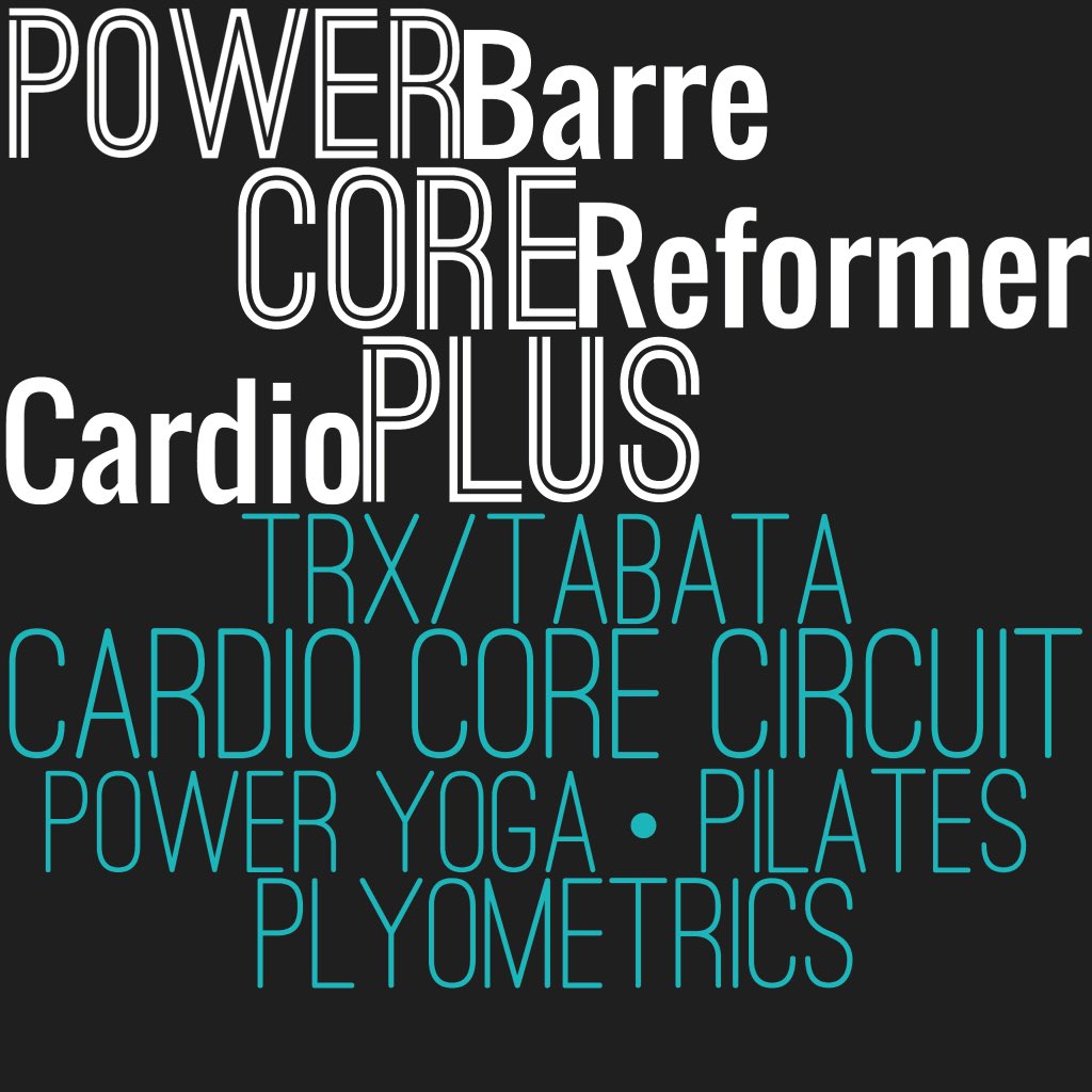 PowerCorePlus1's tweet photo. Check out the classes we will be offering ! https://t.co/WYAhUXEFXb