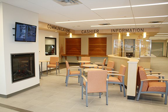 OSMH_News's tweet photo. How good does our new #lobby look?! Get the full #LobbyProject scoop: https://t.co/7cyqBvTnTA #bigreveal #complete https://t.co/Lefn8Wj7aU