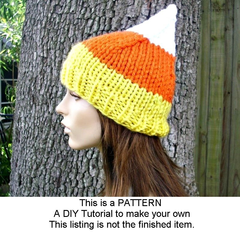 pixiebellshop's tweet image. Instant Download Knitting Pattern - Knit Hat Pattern Halloween… etsy.com/listing/600669… #pixiebell #CandyCornPattern