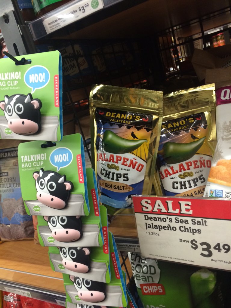 chipreview's tweet image. Really cool to spot @Deanosjalapenos chips at our local @worldmarket