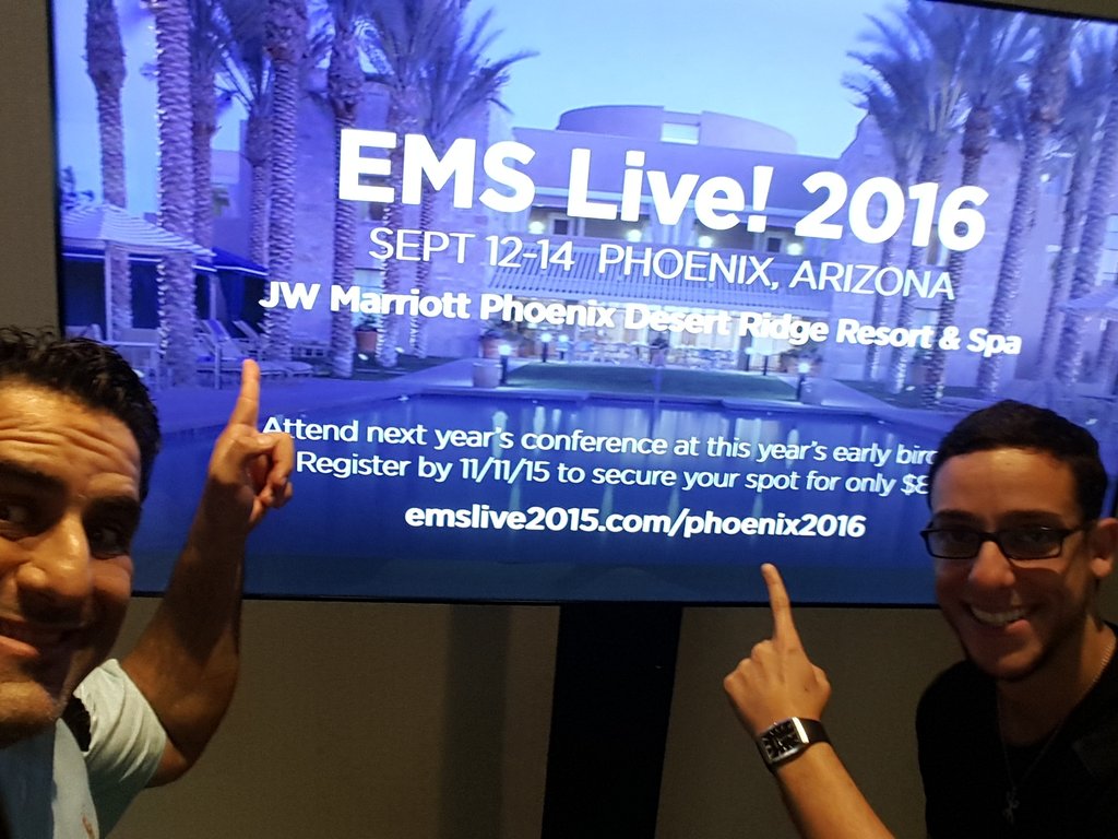 AVoneGroup's tweet photo. #emslive15
@EMS_Software 

So long orlando...
See you in phoenix! https://t.co/5Xr6Z2AXar