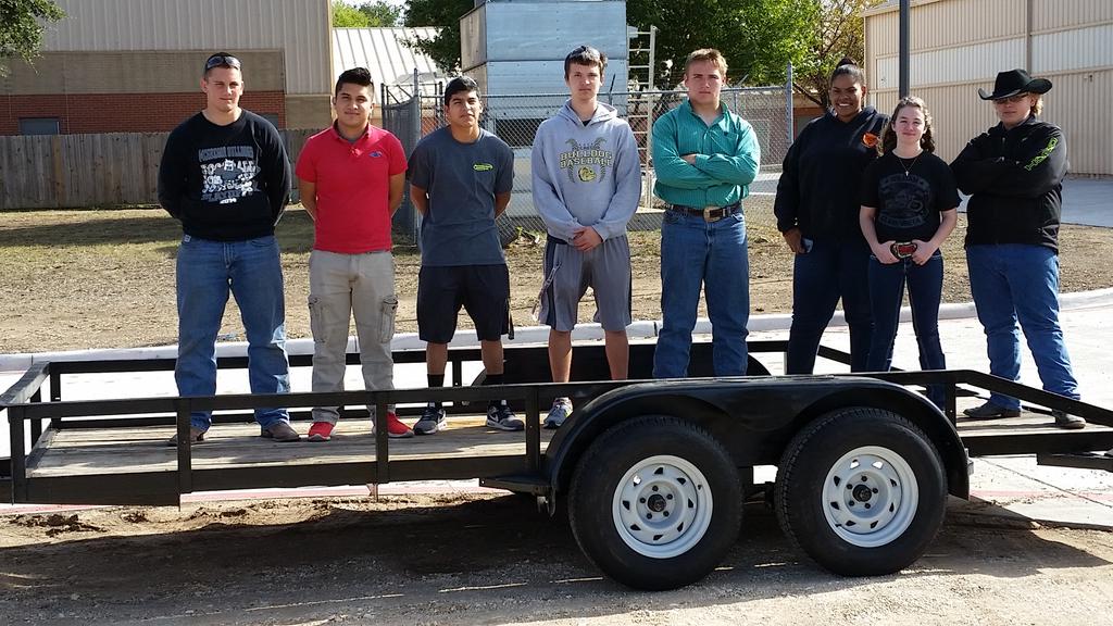TippieMike's tweet photo. Trailer  #2 finished  building trades class are getting the hang of it https://t.co/6YxsYkXK0M