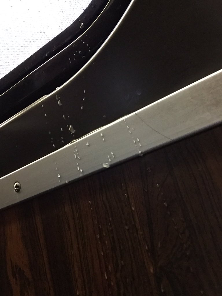 elisafreedman's tweet image. @AdamStilesCITY Being on a streetcar doesn't necessarily mean staying dry. #raininginside