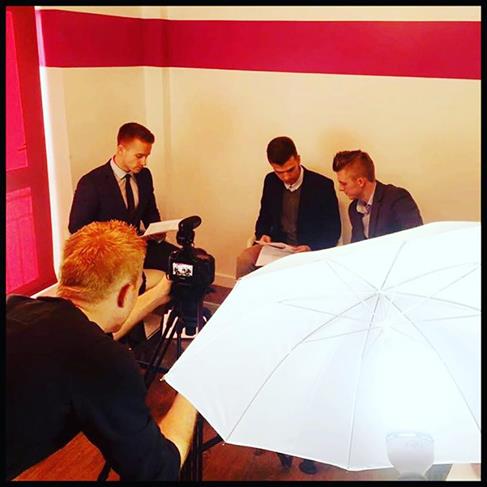 We filmed a brand new episode of Cardiff Sports Central today- look out for it on our YouTube page soon! #CUTVSport