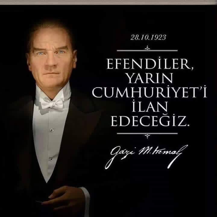 aibubears's tweet photo. Mustafa Kemal ATATÜRK ve silah arkadaşlarına saygı ve minnetimizle milletimizin Cumhuriyet Bayram ı kutlu olsun. https://t.co/LcaDpbV5qx