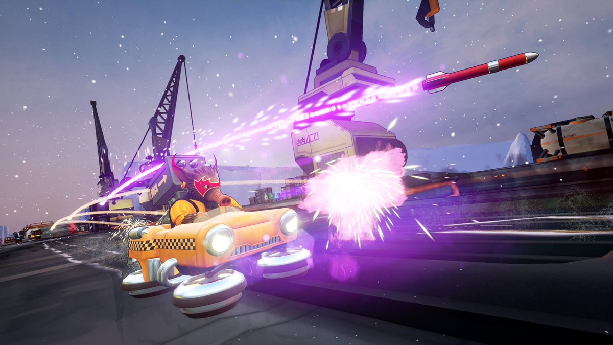 SpaceDustStudio's tweet image. #PAXAus Pls say hi &amp;amp; discover the joy of destroying a luchador aardvark with a heat seeking shark missile! Stand 28!