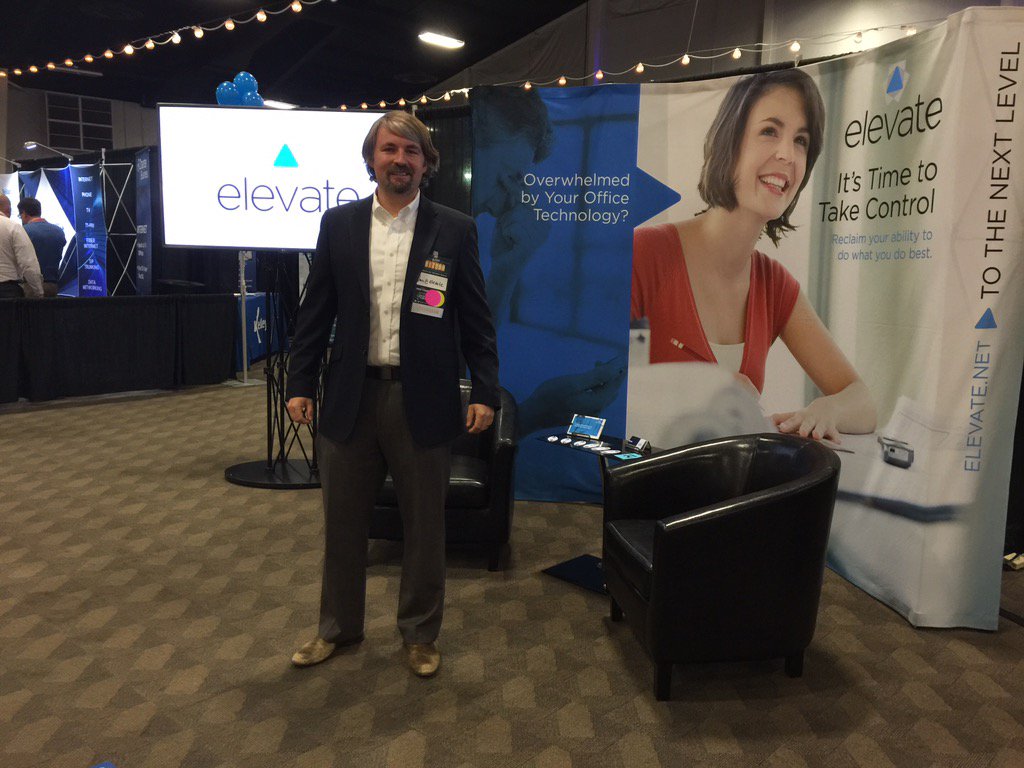 Check out our spiffy booth at #tcbizcon