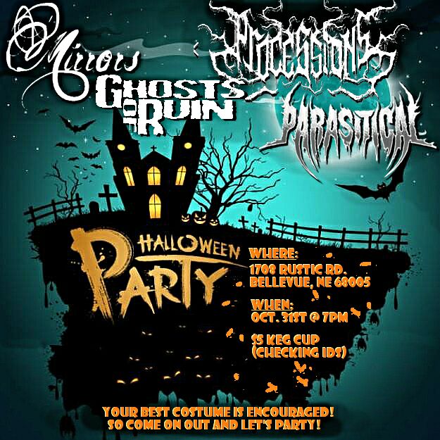 GhostsofRuin's tweet photo. Awesome costume, but nowhere to show it off? We have a scary, awesome house show for you to come party your ass off! https://t.co/HBhrmskGeK