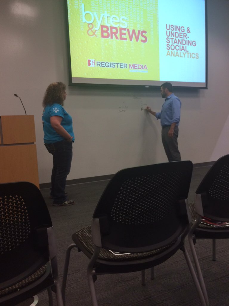 JB_DSM's tweet photo. Target audience exercise #bytesandbrews @RegisterMedia https://t.co/XmySB4LkHZ
