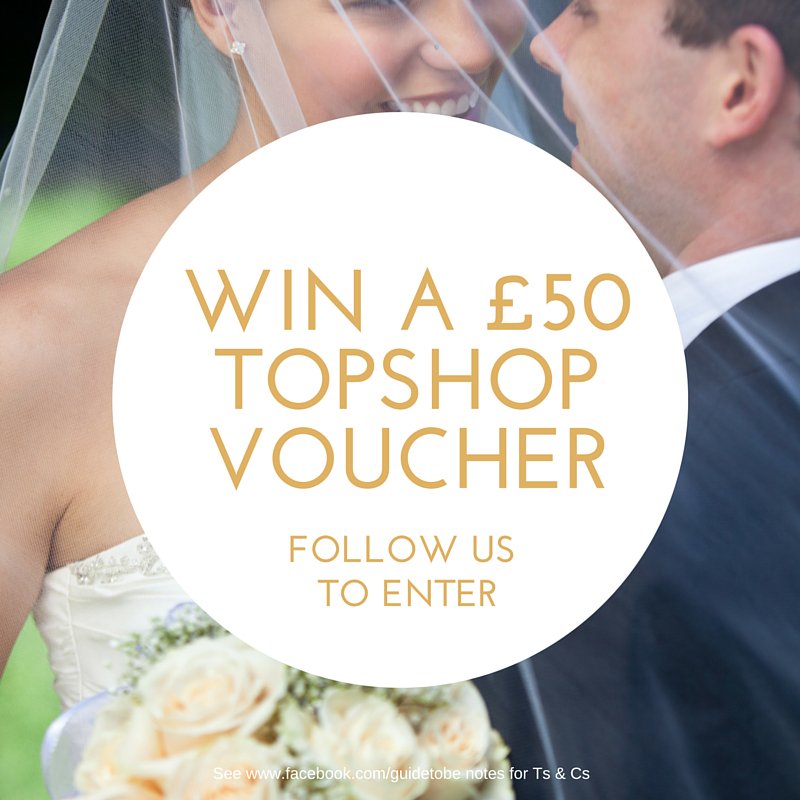 guidetobe's tweet photo. LAST DAY! Follow us for real #wedding reviews &amp; for the chance to win a £50 Topshop voucher #WeddingHour https://t.co/QjBmJa2Hho
