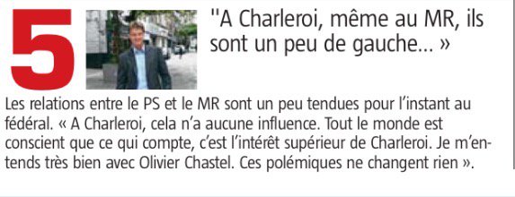 Sofie_Merckx's tweet photo. #interviewRTBF en février 2015 dans la NG Paul Magnette sur les relations avec le MR https://t.co/0QXQ9U9Spg