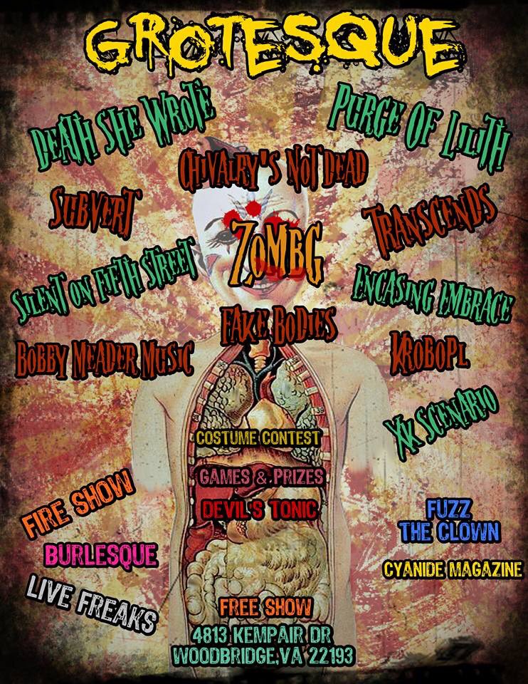 TranscendsBand's tweet photo. Virginia! We will be in you this Saturday. FREE SHOW. Wear your costumes 👻 https://t.co/yPsa8QHk68