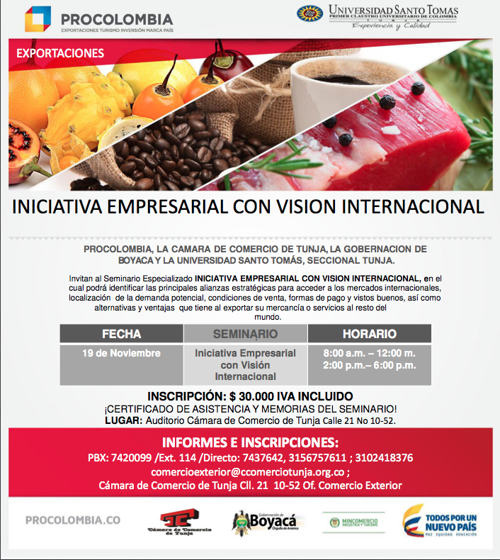 NegUSTATunja's tweet photo. Cordialmente invitados a conocer de" Iniciativas Empresariales con Visión Internacional" @ustatunja https://t.co/83l76GazsH