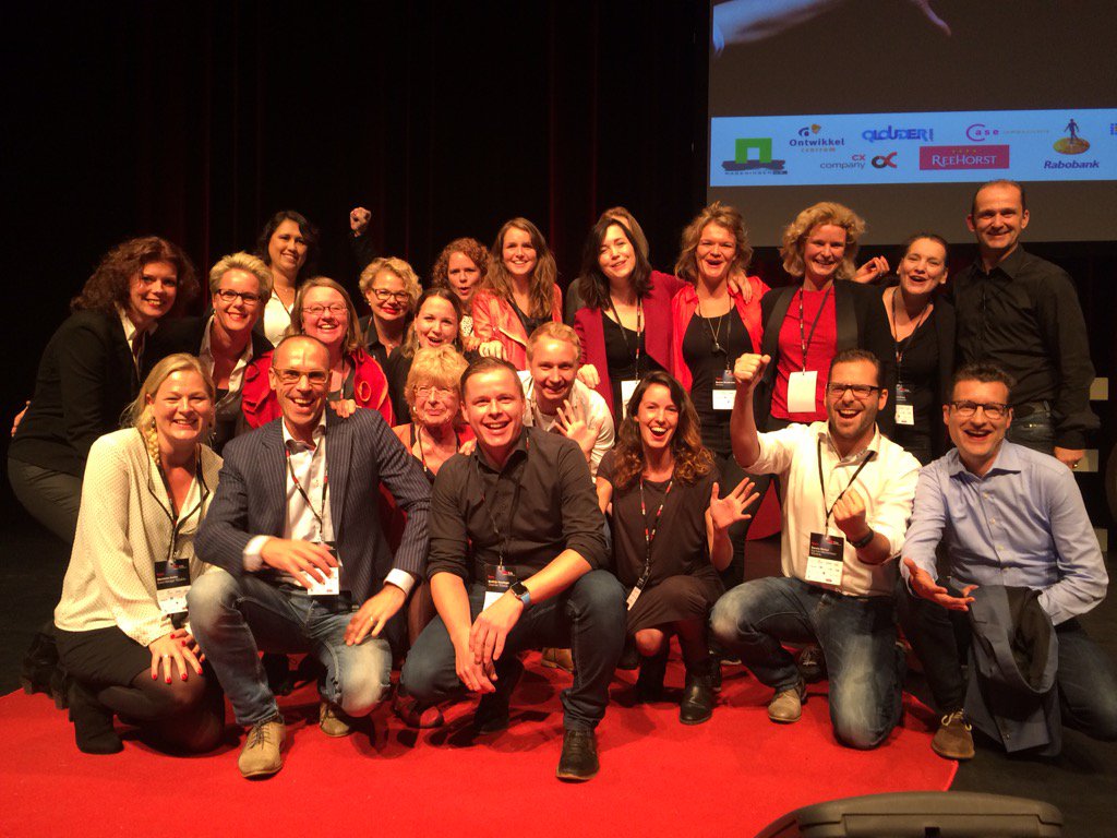 Wat een fantastische dag met een fantastisch team. #TEDxEde Dank iedereen voor de aanwezigheid en de mooie woorden!