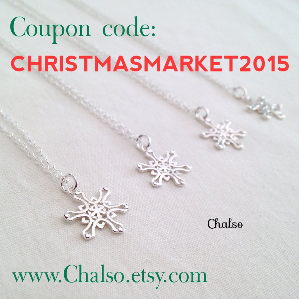 ChalsoJewellery's tweet image. @GlasgowEtsyTeam 10% off in my shop at the moment with code CHRISTMASMARKET2015 #christmasiscoming #GEThour