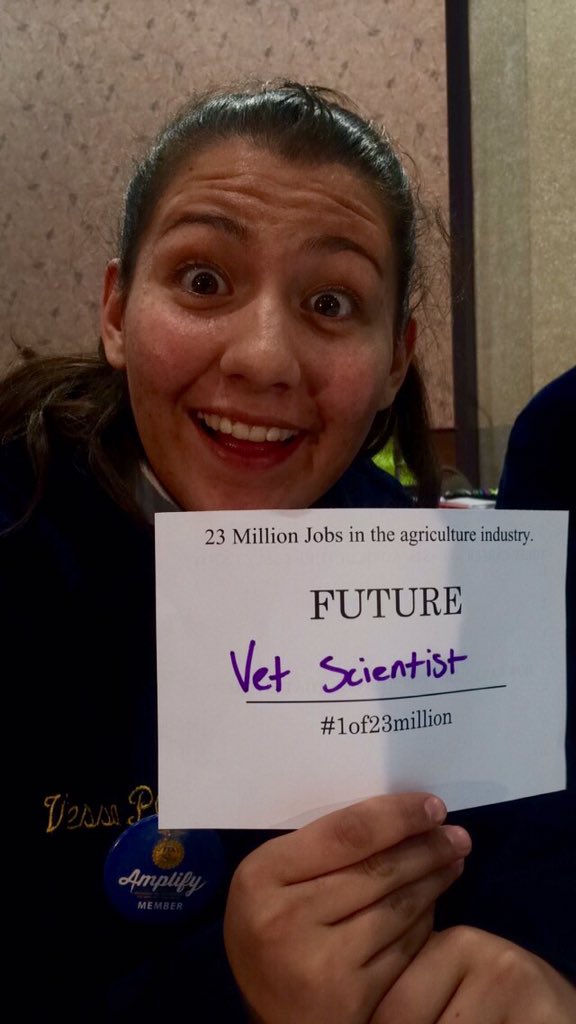 PrairieviewFFA's tweet photo. #1of23million https://t.co/eaQAA9p05B