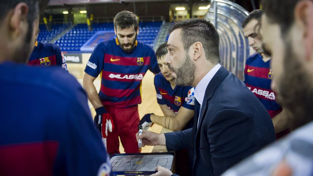 FCBhoquei's tweet photo. FINAL: @FCBhoquei, 6 - @HoqueiLloret, 2. Quarta victòria a l'#oklliga / Cuatro triunfos en Liga, seguimos sumando https://t.co/cMJaqJyzq1