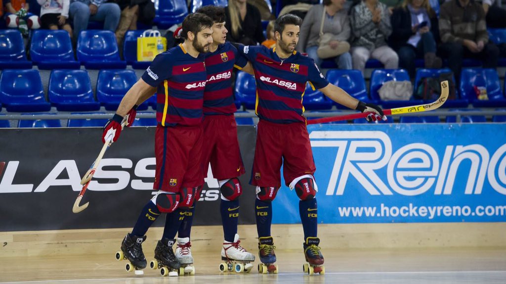 FCBhoquei's tweet photo. FINAL: @FCBhoquei, 6 - @HoqueiLloret, 2. Quarta victòria a l'#oklliga / Cuatro triunfos en Liga, seguimos sumando https://t.co/cMJaqJyzq1