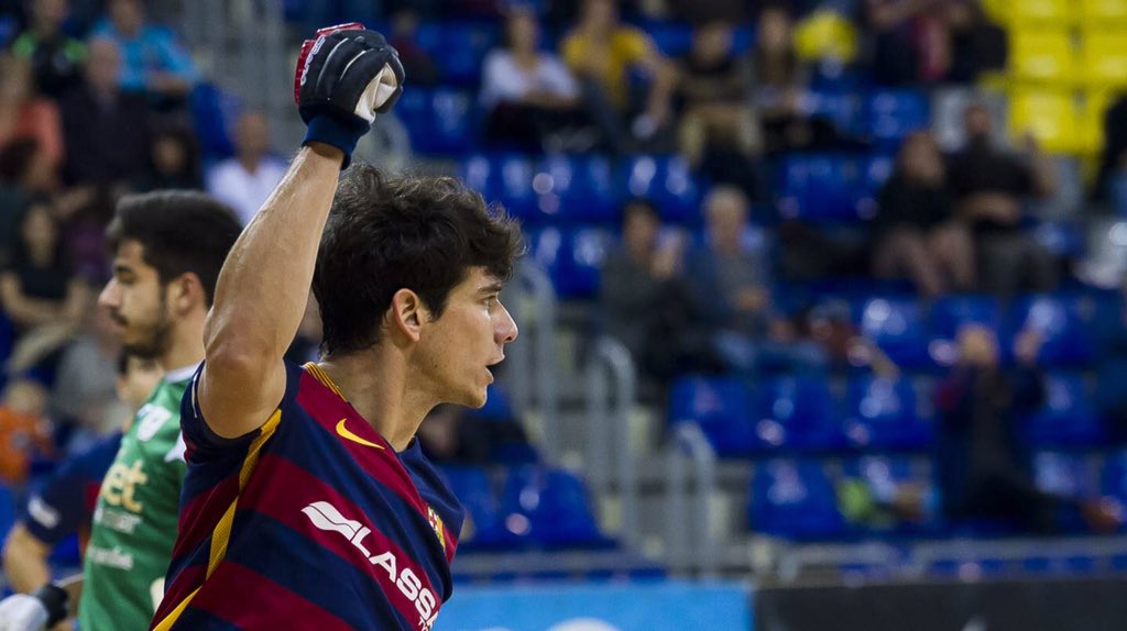 FCBhoquei's tweet photo. FINAL: @FCBhoquei, 6 - @HoqueiLloret, 2. Quarta victòria a l'#oklliga / Cuatro triunfos en Liga, seguimos sumando https://t.co/cMJaqJyzq1