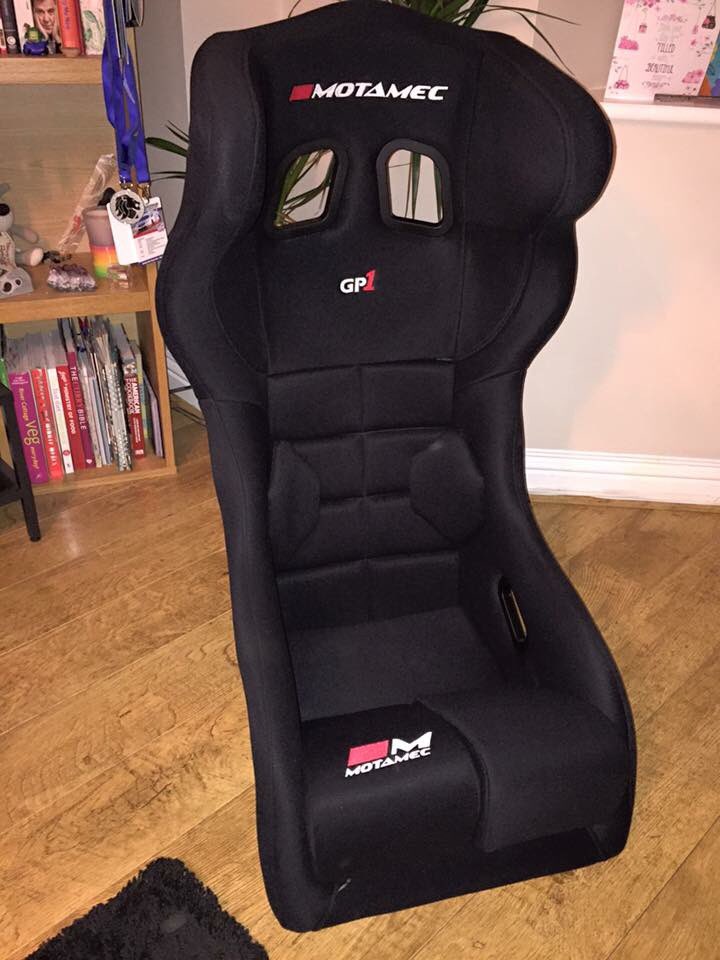 TeamMOARwin's tweet photo. We needed a set of supportive &amp; safe seats, ordered a pair of @Motamec GP1 buckets from @MotorsportTools ...Thanks!! https://t.co/pdXJc5iket