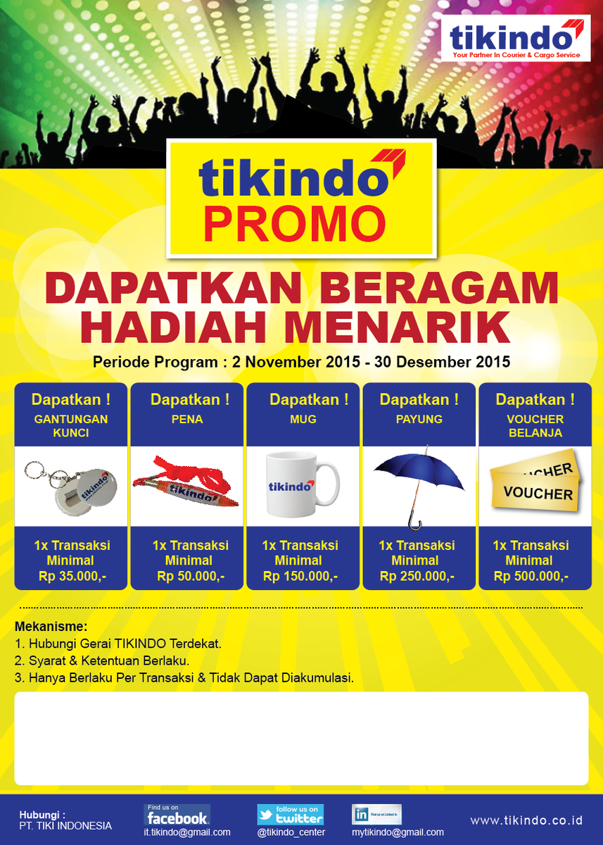 Tikindo_Center's tweet photo. PT.TIKINDO Promo November-Desember 2015 https://t.co/Oic2gV9xki