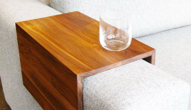 Couch Arm Wrap
Perfect surface for setting a drink or laptop - no more balancing or spilling your drink on the sofa.