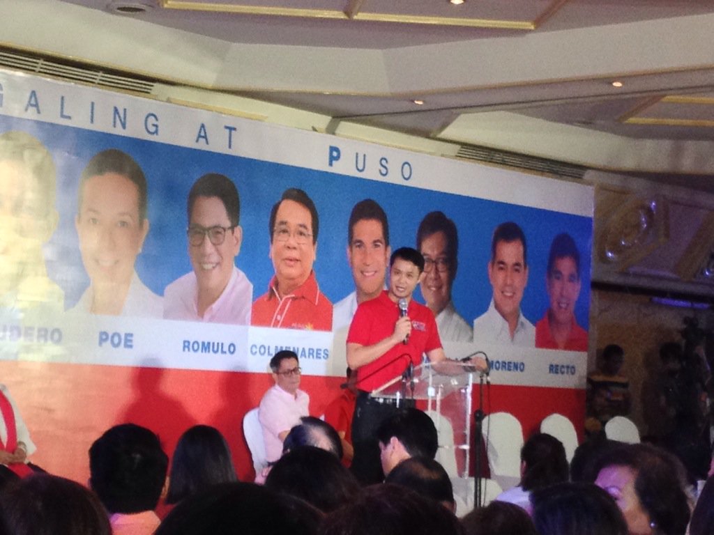 WinGatchalian74's tweet photo. Ako po si Win Gatchalian at inaalay ko ang aking sarili bilang tigapaglinkod sa Partido Galing at Puso. #wintosenate https://t.co/xKeu1b6dhW