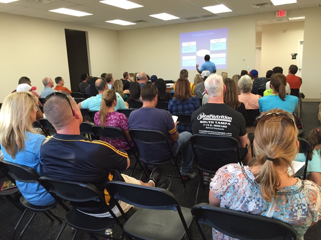 PCA_TampaBay's tweet photo. . @crabbeologySD kicking off a workshop with parents from @tbusoccer and @USClubSoccer #PCATB https://t.co/sno6LNeysL